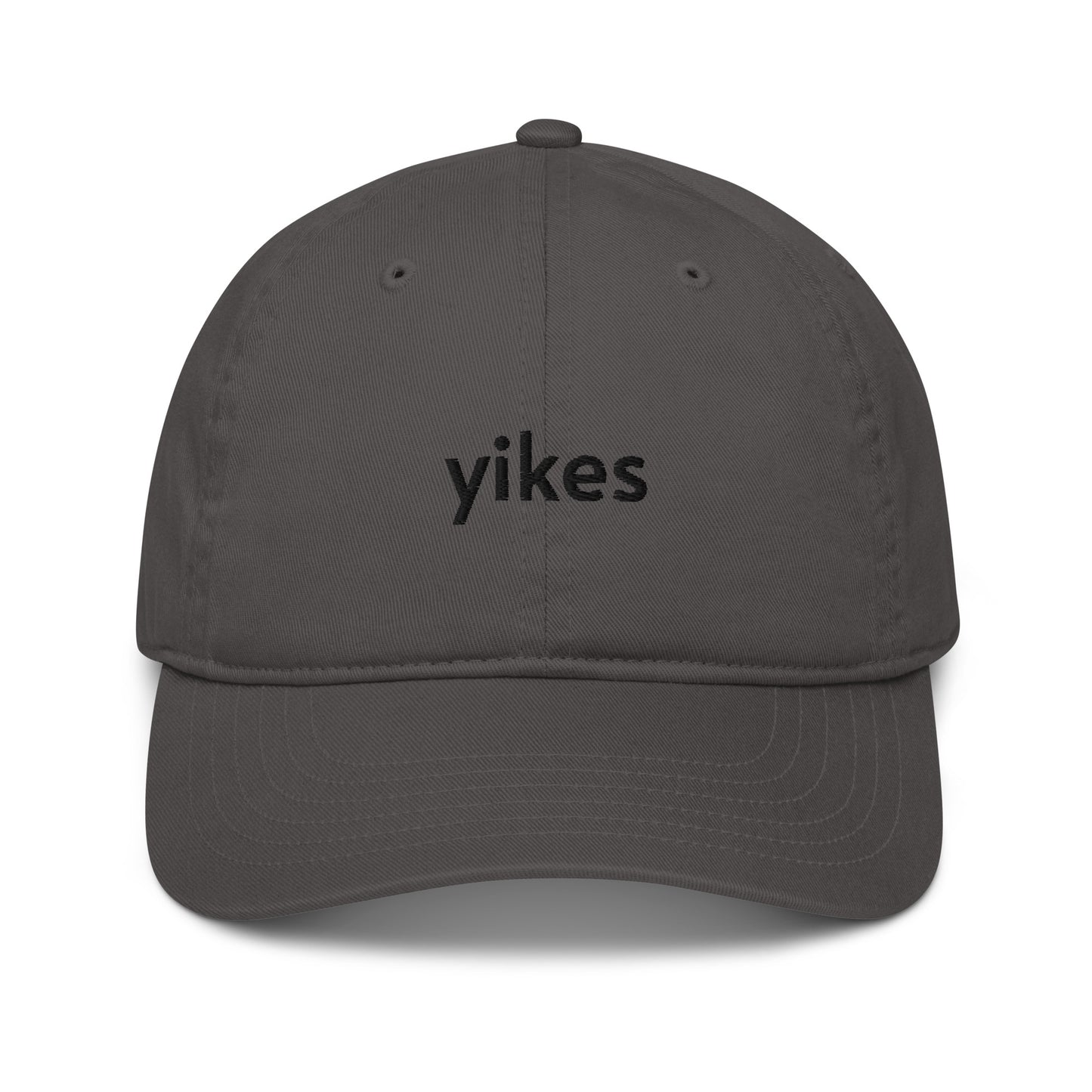 yikes organic dad hat