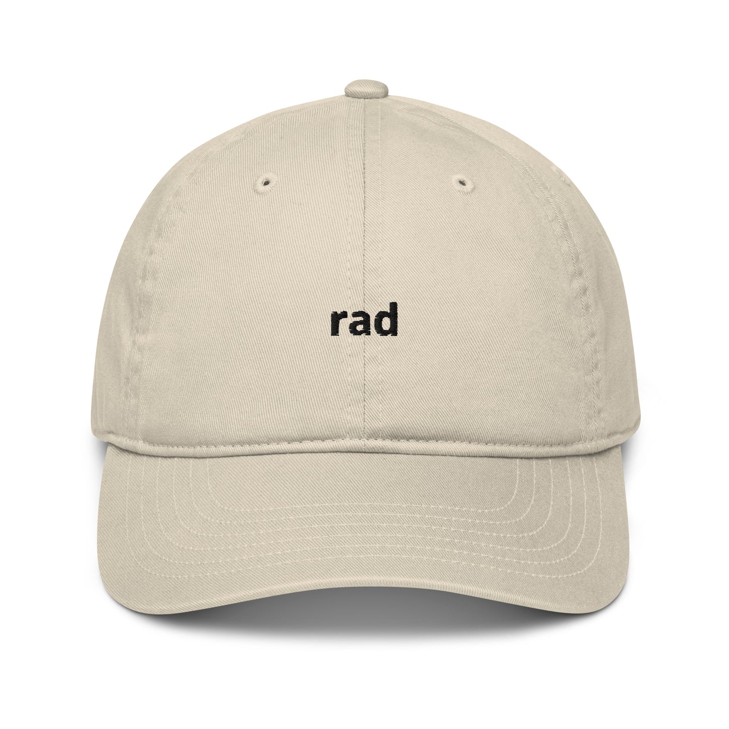 rad organic dad hat