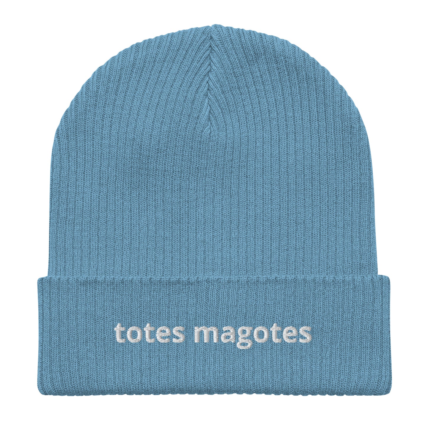 totes magotes organic ribbed beanie