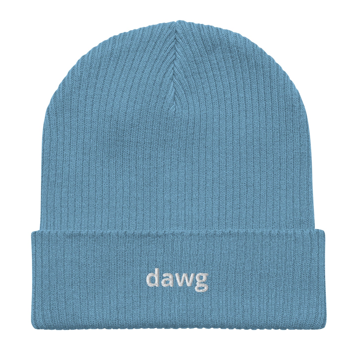 dawg organic ribbed beanie