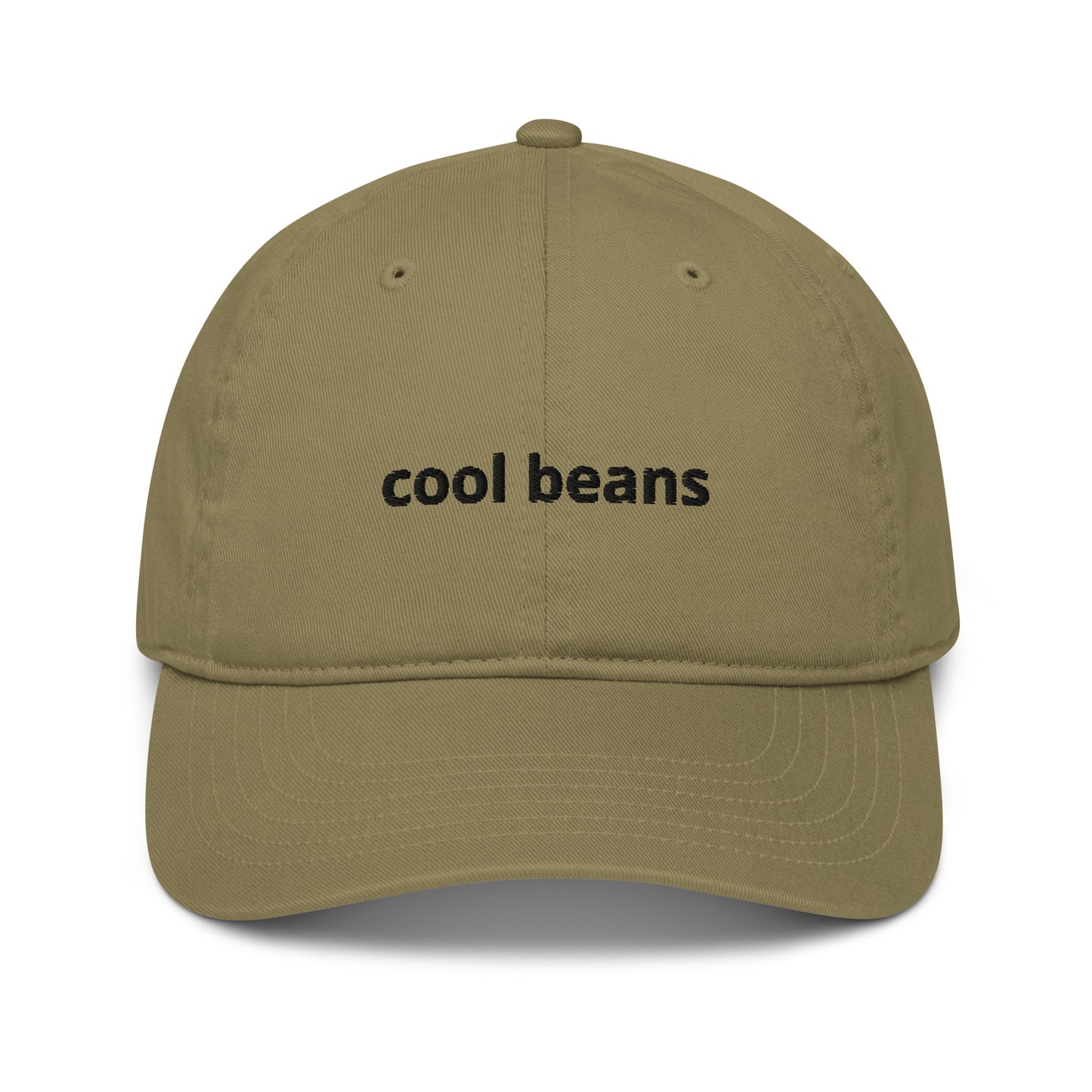 cool beans organic dad hat
