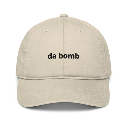 da bomb organic dad hat
