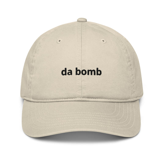 da bomb organic dad hat