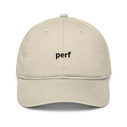 perf organic dad hat