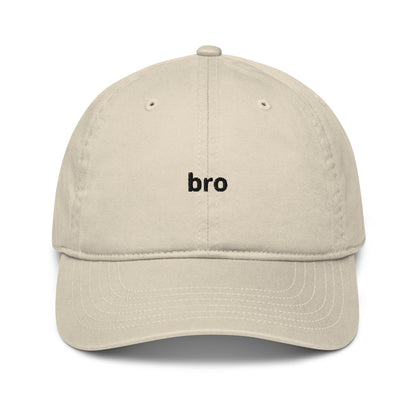 bro organic dad hat