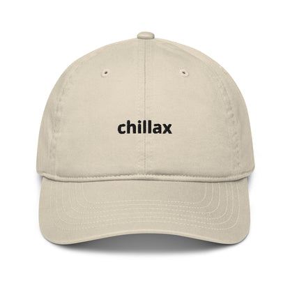 chillax organic dad hat