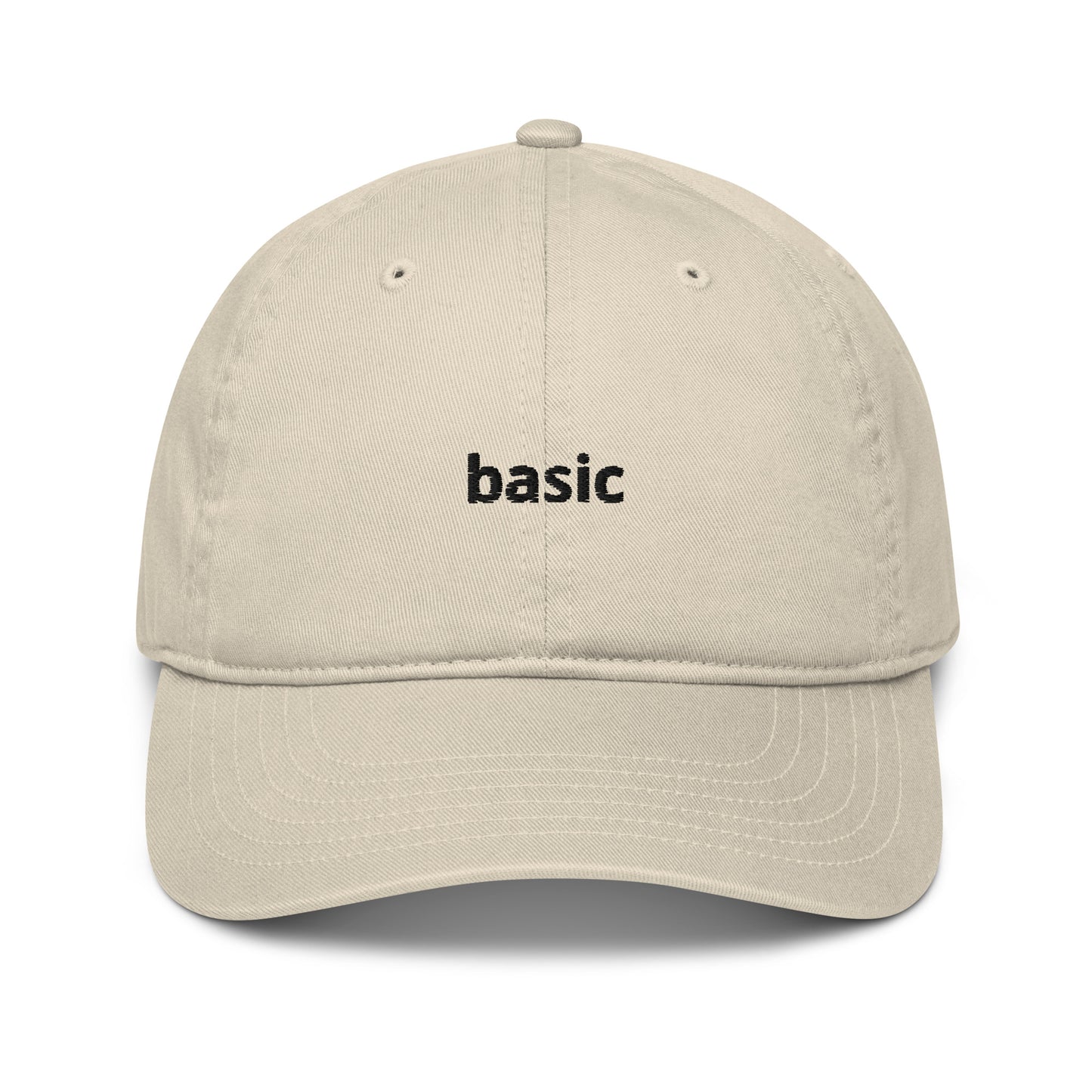 basic organic dad hat